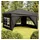 Schwarz 3 x 3 m