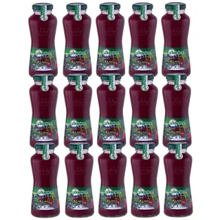 Güldenkron Fruchtsaft Kellerei GmbH Güldenkron Smoothie Rot Fruchtsaft Püree und Konzentrat 15x200ml