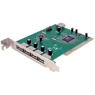 Startech StarTech.com 7 Port USB 2.0 PCI Schnittstellenkarte - USB Controller Adapter Karte