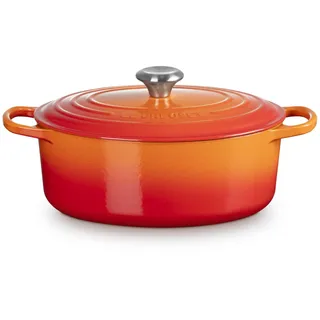 Le Creuset Signature Bräter 35 cm oval ofenrot