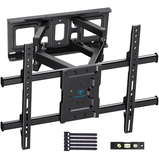 PERLESMITH TV Wandhalterung, Wandhalterung Fernseher für 37-85 Zoll Flach/Curved