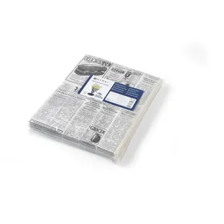 HENDI Einschlagpapier, Zeitungsdruck, 500 Stk., 200x250mm