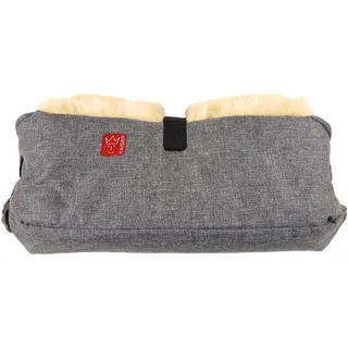 Kaiser Handwärmer Big Double anthrazit melange Lammfell medizin 6573270