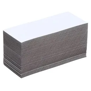 Eichner Magnetschilder 9218-04007, weiß, 60 x 20 mm, für Handbeschriftung, 100 Stück