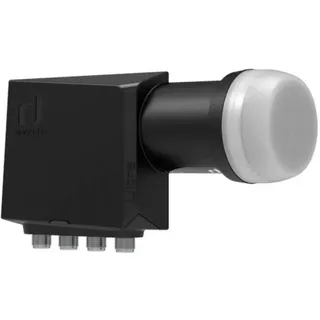 Inverto IDLT-QTL412-ULTRA-OPN Quattro-LNB Teilnehmer-Anzahl: 4 Feedaufnahme: 40 mm Schwarz
