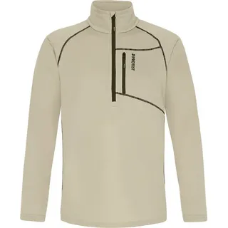 Protest PRTRekody 1/4 zip active top bamboobeige M