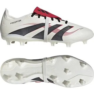 Adidas Predator League Fold-Over Tongue FG/MG Off White / Core Black / Pure Ruby 44    