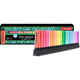 Stabilo Textmarker 23 St. Mehrfarbig