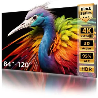 NothingProjector Beamer Leinwand, 110 Zoll ALR CLR, 4K Ultra HD Laser TV Bildschirm, Wandmontage, Umgebungslicht abweisend, Wandbefestigung Projector Screen für Ultrakurzdistanzprojektor Heimkino