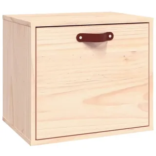 vidaXL Wandschrank 40x30x35 cm Massivholz Kiefer