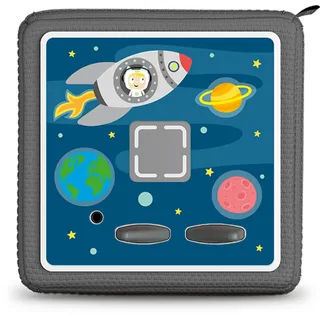 Tonies Dekofolie für Toniebox, Durch die Galaxie, Dekofolie selbstklebend, Wasser- und Kratzfest