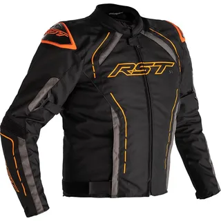 RST S-1 Textiljacke wasserdicht Schwarz/Grau/Orange L