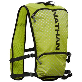 Nathan Hypernight Quickstart 2.0 4l Trinkweste - Hi Vis Yellow / Geo Print - One Size