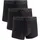 Performance Tech Solid schwarz 4XL 3er Pack