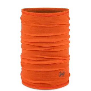 Buff Multifunktionstuch "Lightweight Merino Wool Solid Bark", Größe ONE SIZE in Rot 442