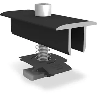 K2 Systems XS Modulmittelklemme schwarz eloxiert (1005157)