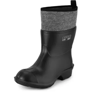 Ladeheid LA-804 Gummistiefel Schwarz 38