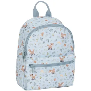 Little Dutch Rucksack Kinderrucksack für Kinder Kindergarten mit Brustgurt Fuchs blau - Forest Friends