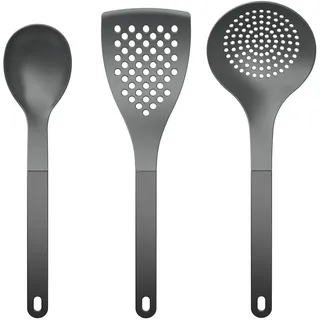 Rosti Servierlöffel 3-tlg. Nylon hitzebeständig Schwarz