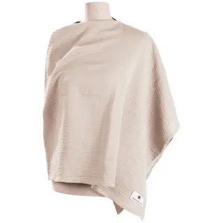 Julius Zöllner Stillkissen sand Stilltuch Musselin 74x60, 1-tlg., Stillkissen Stillhilfe bunt|weiß