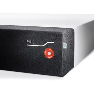 Tempur Matratze Form Plus-Firm, Anthrazit, Weiß, Textil, Füllung: Viskoelastischer Kern, rechteckig, 80x200 cm, Über- und Sondergrößen erhältlich, Bezug abnehmbar/waschbar, alternative Größen rundum abnehmbar, Schlafzimmer, Matratzen Shop, Matratzen, Viscoschaummatratze