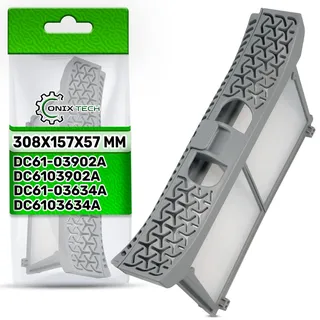 Flusensieb für Trockner 308x157x57 mm mit Original Code DC61-03902A DC6103902A DC61-03634A DC6103634A für Samsung - ONIX TECH