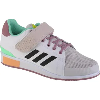 adidas Power Perfect 3 Herren Weiß/Rosa/Grün 48 2/3