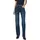 KAROLIN Damen Gr 46 Länge 32 blau mid blau32 Denim/Jeans Obermaterial 82 Baumwolle 17 Polyester 1 Elasthan unifarben straight fit knöchellang Jeans Straight-Jeans im Five-Pocket Style Topseller