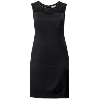 Abendkleid mit Spitze - schwarz - 44