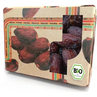 Bio Medjool Datteln mit Stein 1kg im Karton