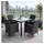 Polyrattan Set 4-tlg Anthrazit/Grau