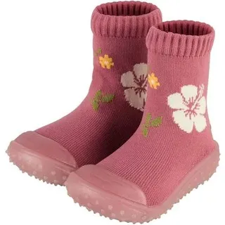 STERNTALER Adventure-Socks Blumen, Größe 26 in Pink rosenholz