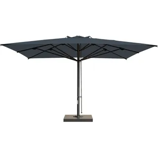 Scolaro Teleskop- / Mittelmastschirm Capri 600 x 600 cm (quadratisch) - Silbergrau