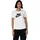 Logo T-Shirt Damen 100 white/black XL