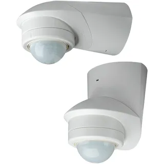 Grothe 94532 Aufputz PIR-Bewegungsmelder 360° Relais Weiß IP55