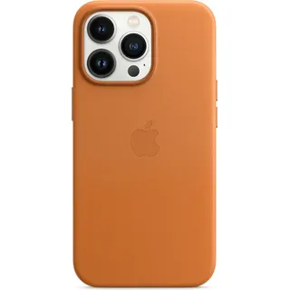Apple iPhone 13 Pro Leder Case mit MagSafe goldbraun