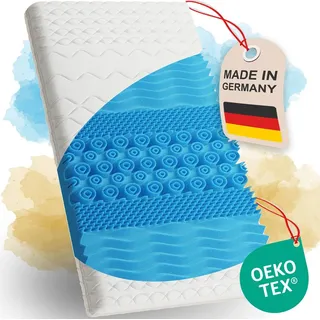 knerst ErgoFit Matratzentopper 5 cm 140 x 200 cm weiß