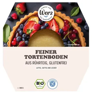 Werz Feiner Tortenboden aus Rührteig bio