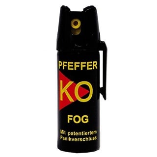 Pfefferspray KO FOG (40 ml) MIT PATENTIERTEM PANIKVERSCHLUSS - HOCH EFFEKTIV