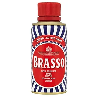 Brasso Liquid Metal Brass Copper Chrome Polish 175ml by Brasso