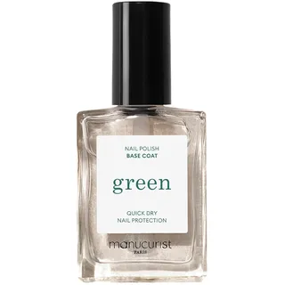 MANUCURIST • Green Base Coat • Base Coat • 9-Free • 78,5% bio-basiert • 15 ml Flasche