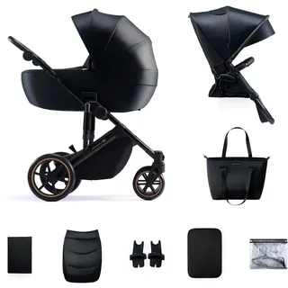 Kinderkraft Prime 2 2in1 Venezian Black, Schwarz
