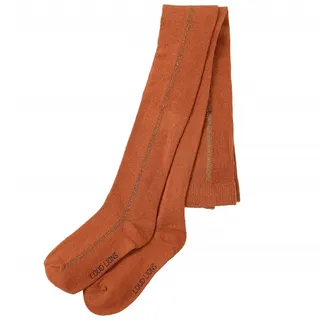 vidaXL Kinderstrumpfhose Strumpfhose Kinder Strickstrumpfhose Baumwolle Cognac 128 - 128 (7-8 J)