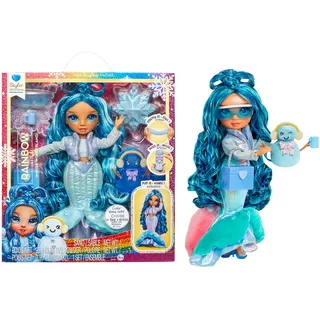 MGA Entertainment Rainbow High Winter Wonderland Doll - Skyler (Blau)