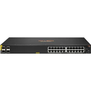 HP HPE Aruba Networking CX 6000 24G Class4 PoE 4SFP 370W