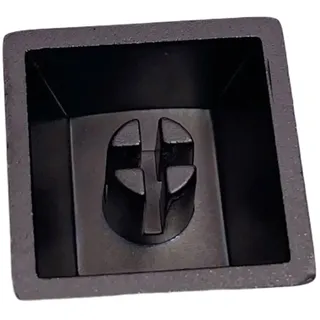 uikios Alloy Keycap Original Height, Scratch Resistant Metal Finish Keycap for Mechanical Keyboards Switches