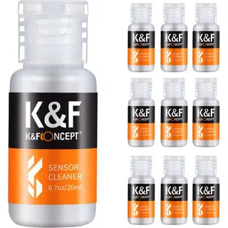 K&F Concept Lens Cleaning Liquid 20ml Reinigungsflüssigk. (10 Stück) #KF-1699