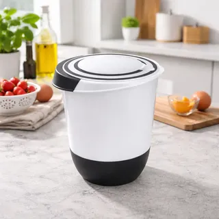 Mojawo Rührschüssel Mixschüssel Schüssel Spritzschutz 1,5 Liter