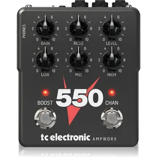 TC Electronic V550 Preamp-Effektpedal für E-Gitarre