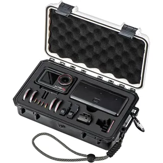 STARDRONE Osmo Action 5 Tasche,Wasserdichter Reise-Hartschalen Koffer für DJI Osmo Action 5 Pro/Action 4 Abenteuer-Set Kamerazubehör